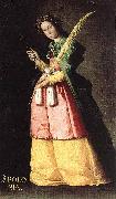 Francisco de Zurbaran Saint Apollonia Germany oil painting artist
